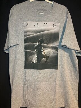 'Dune' Tee Shirt, 2XL, Grey